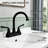 4 Inch 2-handle Bathroom Sink Faucet with Drain Assembly-118659766