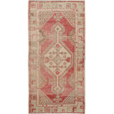 One-of-a-Kind Rectangle 2'7" X 5' Hand Knotted Area Rug