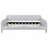 Full Size Upholstered Daybed With 4 Support Legs,Rubine-1138349139