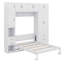 Lit escamotable avec rangement et garde-robe-2035522500