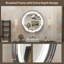 Miroir mural rond Lawnmount -1458859256-1458859257