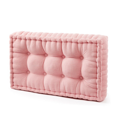 Rainha Rectangle Tufted Extra Thick Oversized Floor Pillow