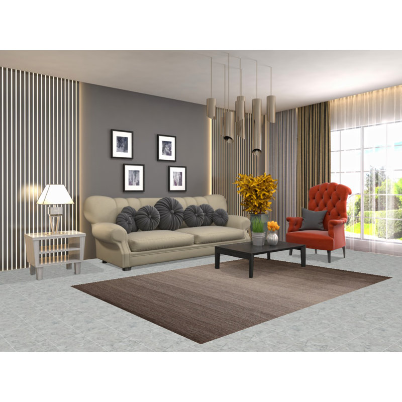 Tapis brun brun Gabbeh