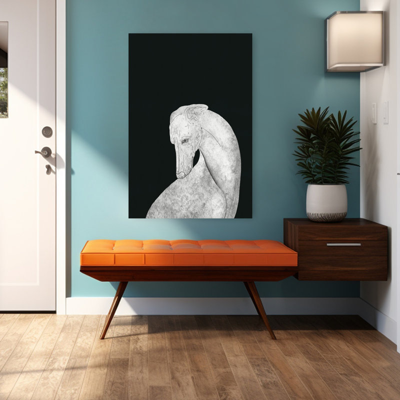 Art contemporain contemporain abstrait, H 48 po x l 32 po