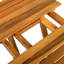 Table en bois pliable et réglable, sans assemblage, finition, idéale pour les salles à manger de décoration intérieure