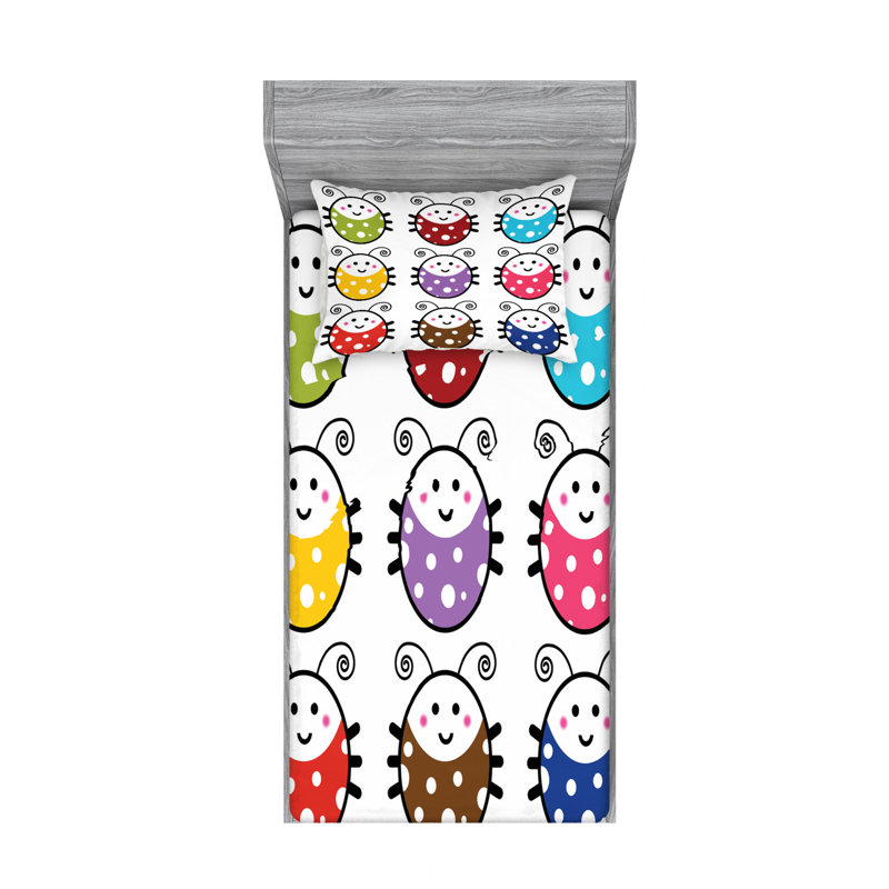 Microfiber Sheet Set, Twin XL Sheet Set with Fitted Sheet