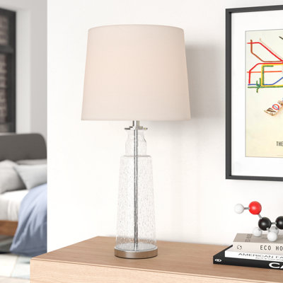 Lampe de table transparente 33 po Banebrudge