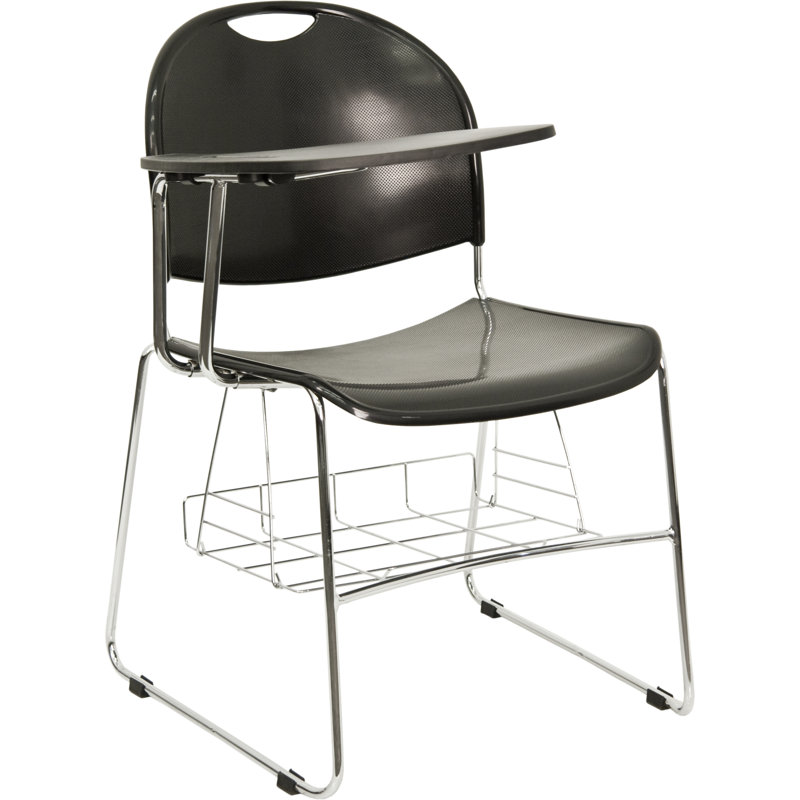 Bureau à accoudoirs 31" en plastique