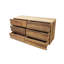 Joyner Solid Wood 130 cm W Chest of 6 Drawers