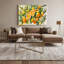 «Fruit Yuzu Brown», art mural sur toile-782235002