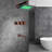 Sita Platinum LED Shower Head Set Color Changing LED Lights for a Premium Relaxing Shower Experience-48171146-48171149