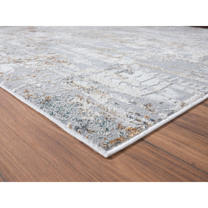 Abstract Indoor Rug, Runner 2'7" x 7'4"