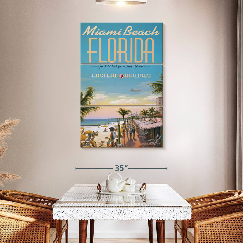 Nicci Miami Beach, Floride, H 50 po x l 32 po