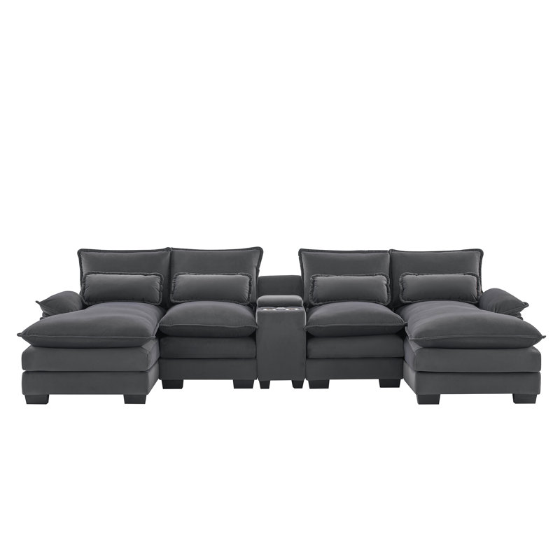 Kawamoto U-Shaped Sectional Sofa