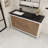 Valerieann 58.82'' Single Bathroom Vanity with Plastic Top-2084600752