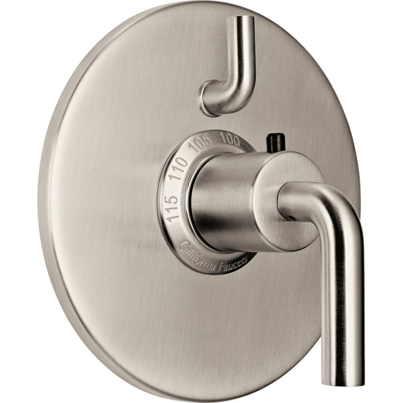 Tamalpais StyleTherm® 1/2" Trim Only with Single Volume Control, Polished Chrome