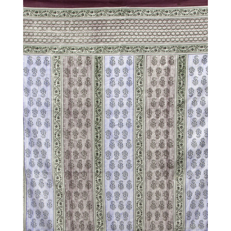 Tapisserie en coton Buti, H 106 po x l 72 po, Bourgogne