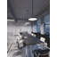 Luminaire suspendu simple en forme de cercle à 1 lumière DEL-235087767-207829850
