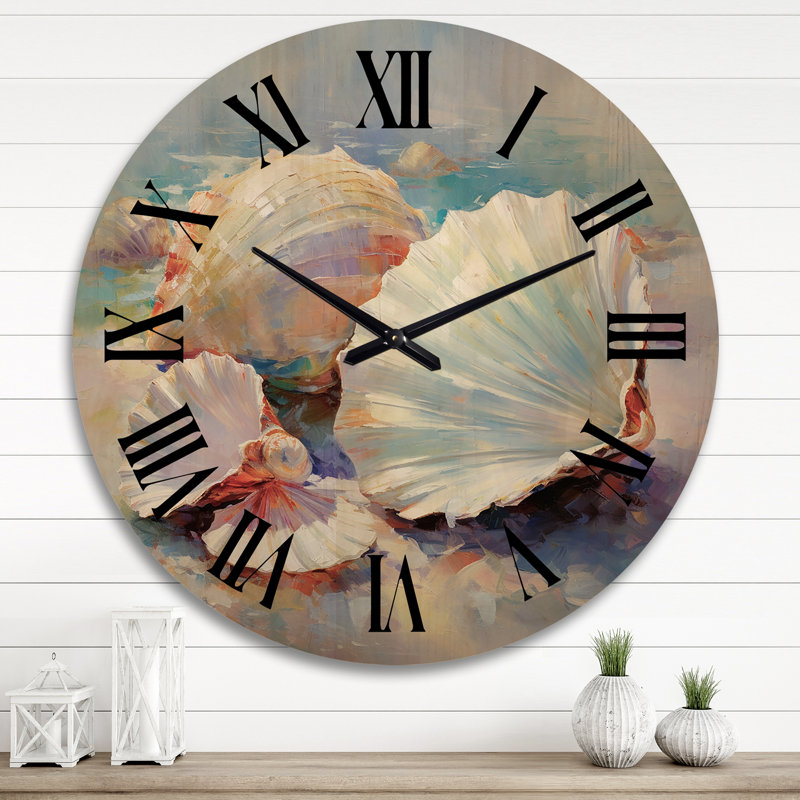 Rocksprings Solid Wood Wall Clock, Extra Large