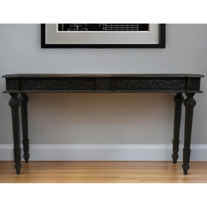 HomeRoots 54'' Solid Wood Console Table