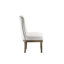 Chaise d'appoint rembourrée Ahupendra en gris (ensemble de 2)