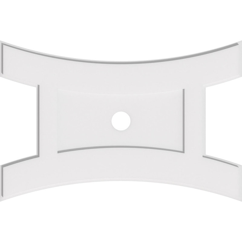 Diamètre intérieur 3 po Haven, H 25,375 po x l 38 po x P 1 po
