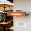 Chauffe-terrasse électrique 1500W