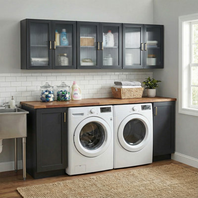 72" Laundry Wall Amount Cabinet