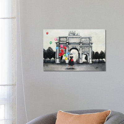 Funny Face 1 Piece Wrapped Canvas Wall Art