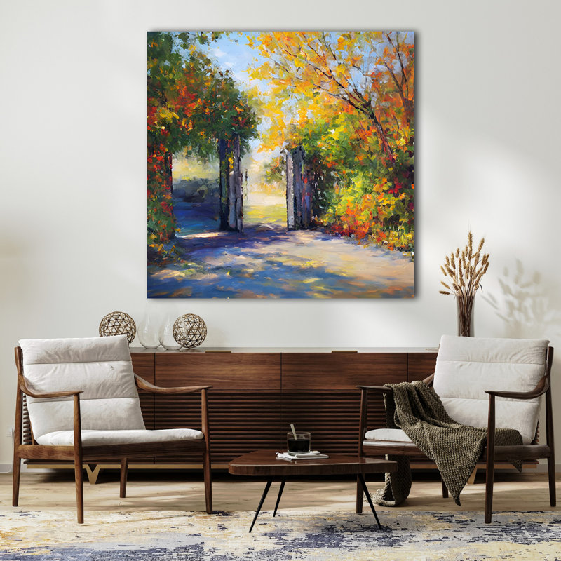 Garden Gates, 54" H x 54" W
