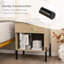 45 cm W Bedside Table