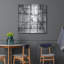 17 Stories «Intersect II» par Ethan Harper, art mural en métal, 36 po x 36 po-1995603192