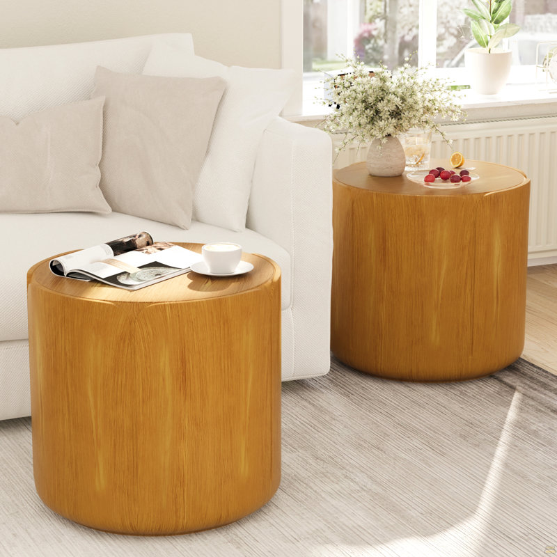 Ensemble de tables d'appoint 19,29 po H, Naturel