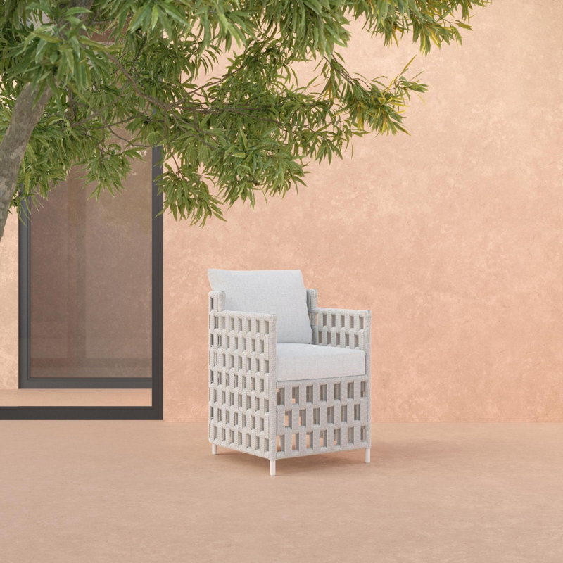 Santa Cruz Dining Chair + Polar Cushion