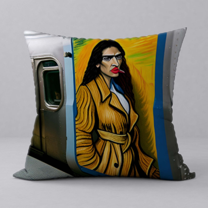 Reversible Throw Pillow