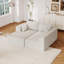 Canapé modulaire 108,3 po en mousse avec méridienne et canapé modulaire pour le salon-892175895