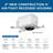 4" Steel Air-Tight IC New Construction Recessed Housing