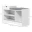 Marlayne Polyester Upholstered Storage Bench-1818419642