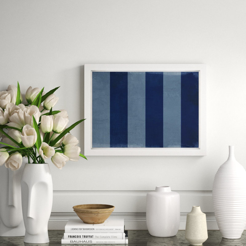 Nautical Flag VIII Print by Barclay Butera, Glass Coat, 24" H x 32" W