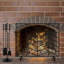 Amaryn 187.96cm x 57.15cm Steel Spark Screen