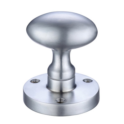 Hagberg Oval Mortice Knob 60.5Mm Rose Hagberg