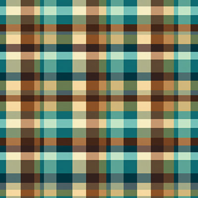 Polyester Plaid Comforter