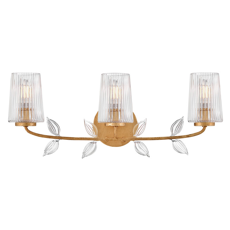 Ensemble de meuble-lavabo à trois lumières Hinkley Aliso
