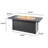 Havenwood Rectangle Smokeless Fire Pit Table with Hidden Fuel Tank-93721829