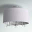 Broseley Fabric Semi Flush Mount-578393597-578393598