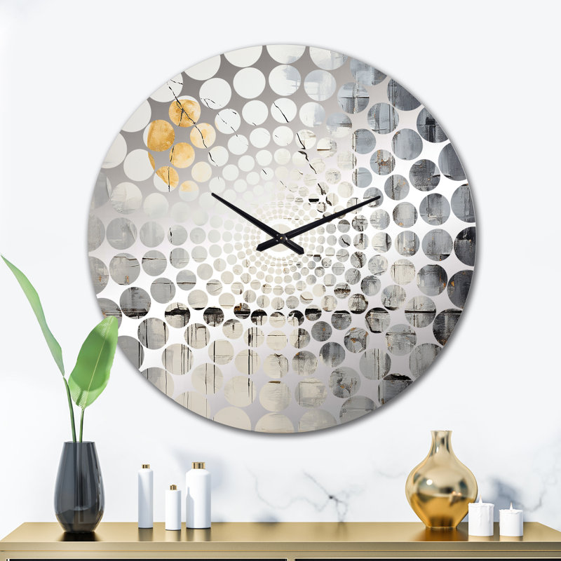 Luisdaniel - Horloge murale abstraite, Grand