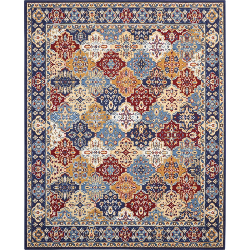 Tapis intérieur / extérieur Sachika, Rectangle 5 pi 1 po x 8 pi 6 po