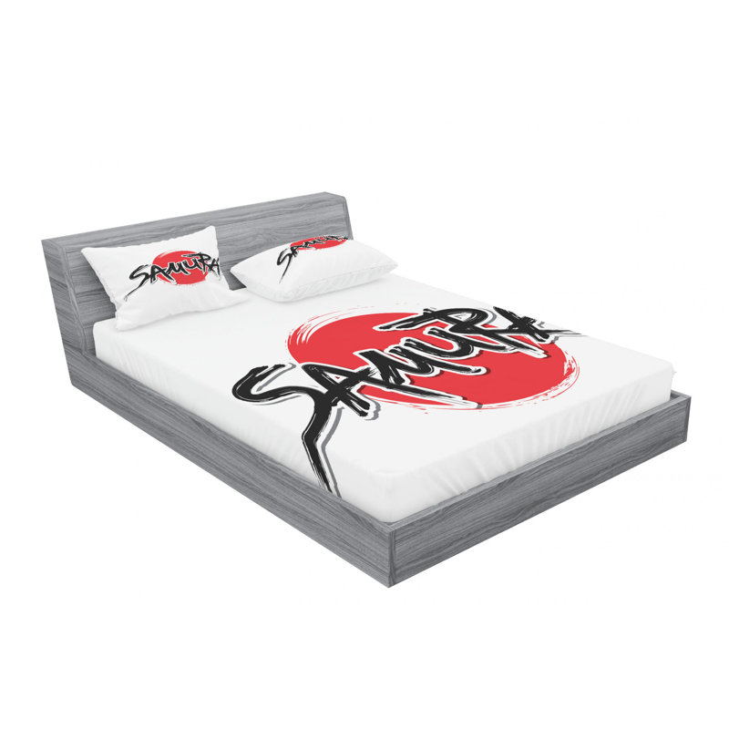 Microfiber Sheet Set, Queen Sheet Set with Fitted Sheet