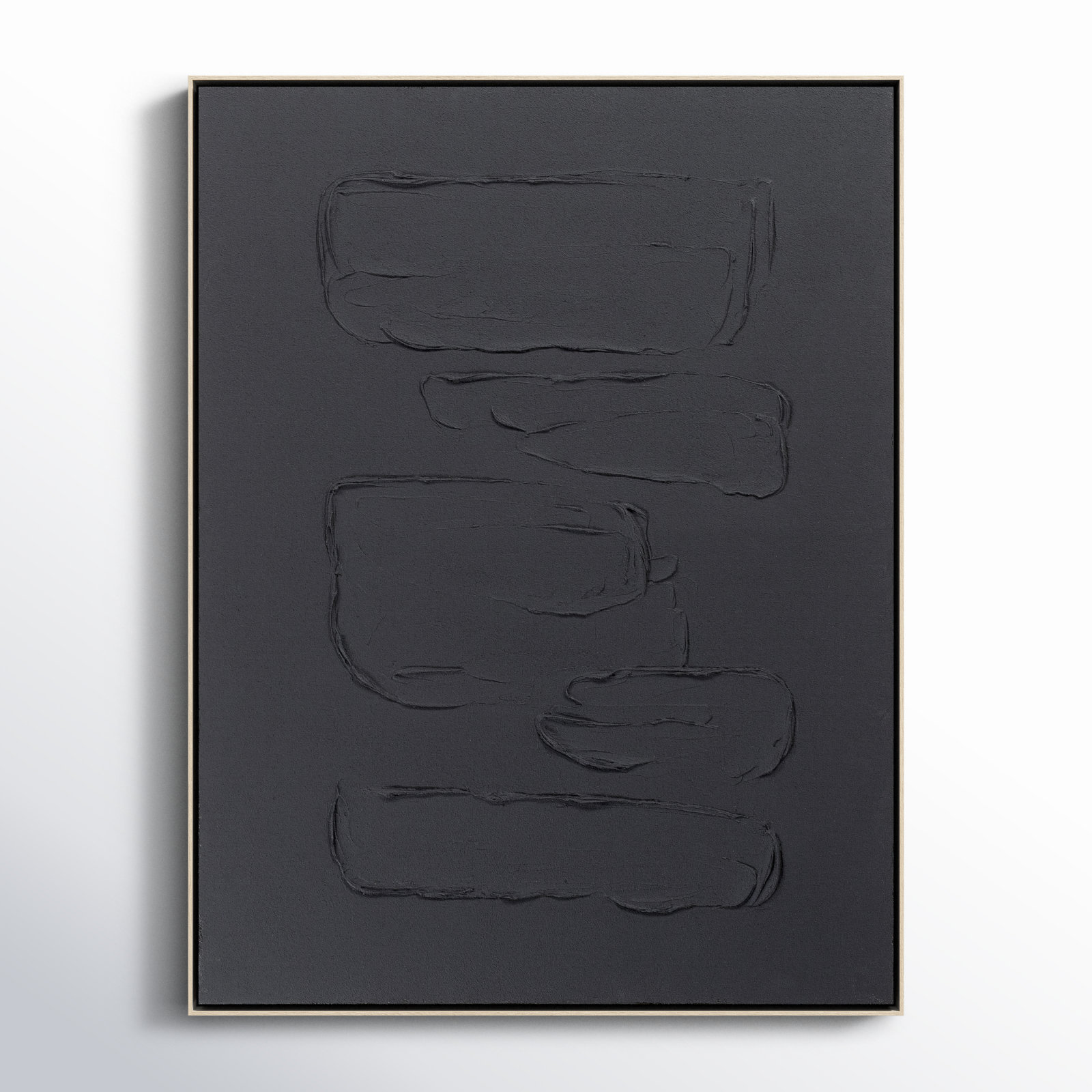 Adley "Hemkund Abstract" Painting, 32.38" H x 25" W x 2" D