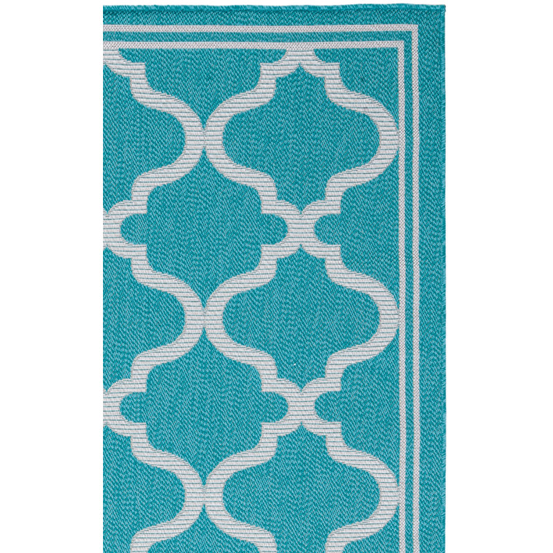 Bermuda Performance Machine Washable Geometric Indoor/Outdoor Area Rug, Rectangle 9' x 12'
